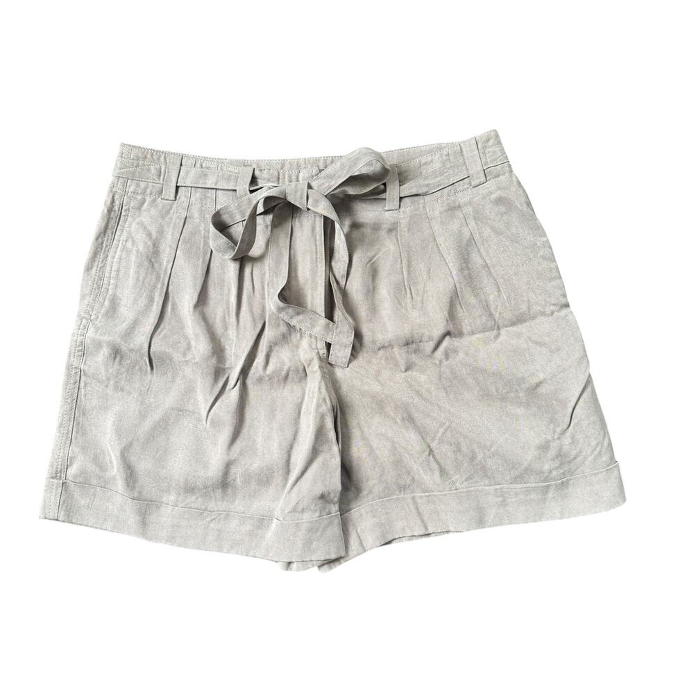 Robert Rodriguez Tie Waist Gray Shorts